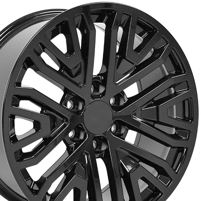 20" Gloss Black Wheel for 2003-2014 GMC Savana 1500 - RVO1899