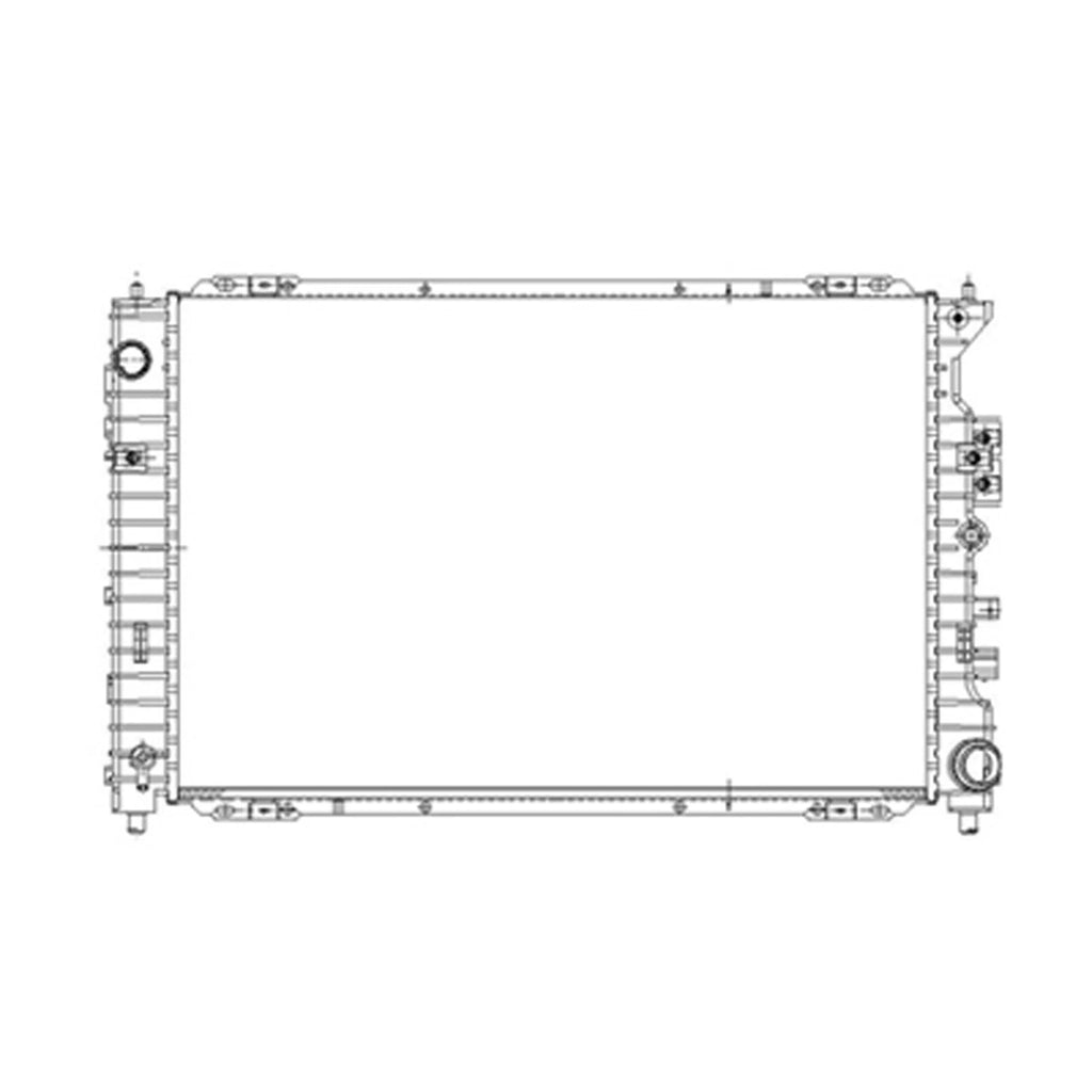 Replacement Plastic/Aluminum Radiator (See compatibility Chart)