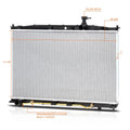 Aluminum Core Cooling Radiator for Hyundai Santa Fe (2007–2009) DPI-2897