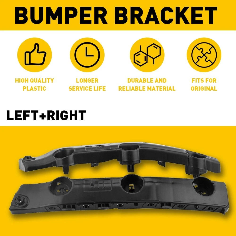 Set of 2 Bumper Bracket Supports for Nissan Rogue (2014â2019)