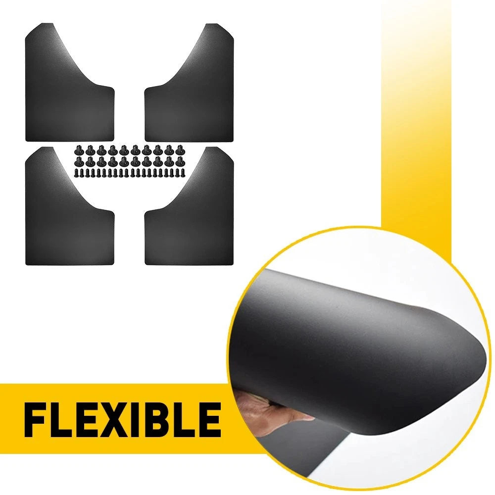 Set of 4 Mud Flaps for Toyota Corolla (1998–2002)