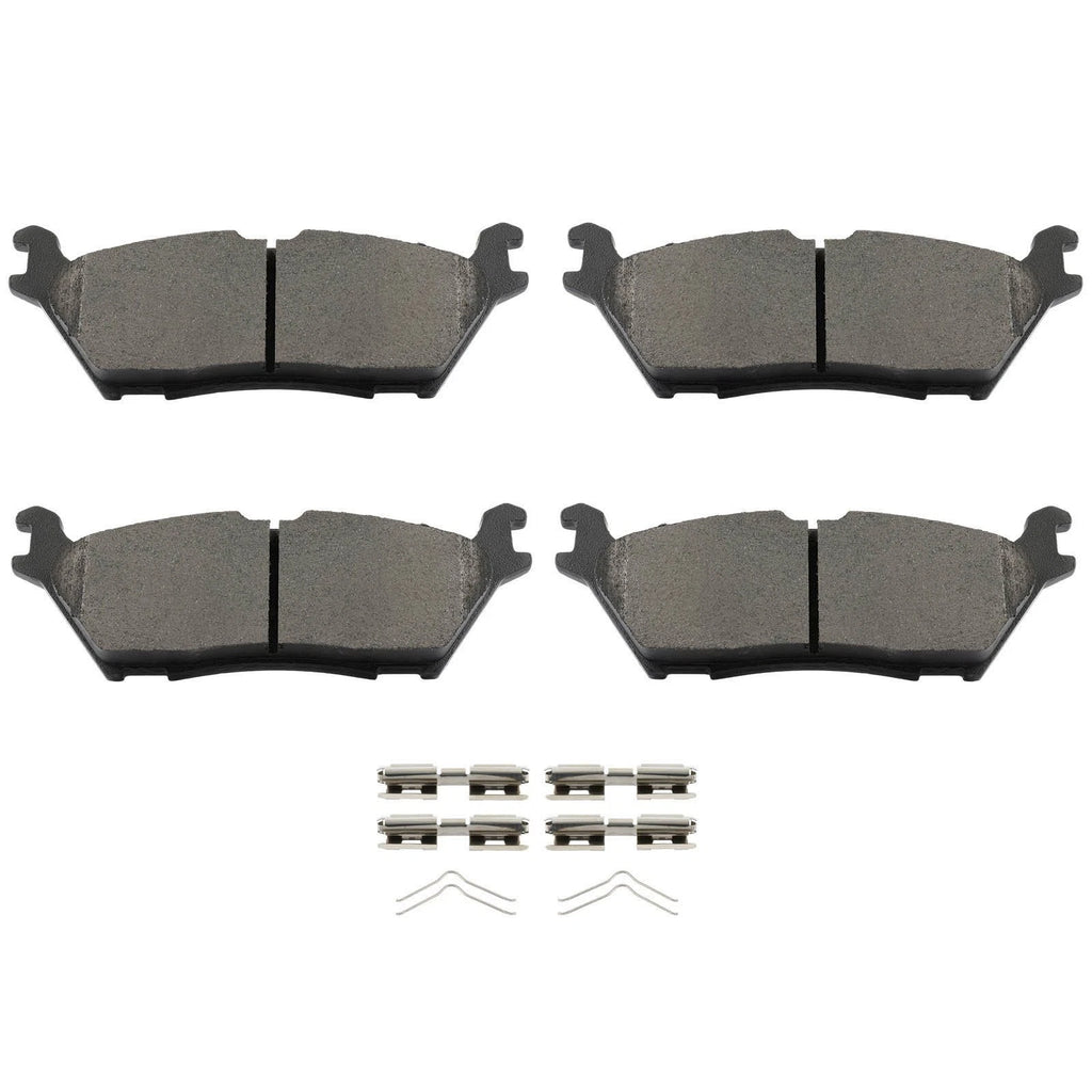Front Ceramic Brake Pads Kit for Ford Expedition, F-150 Lightning (2022–2023)