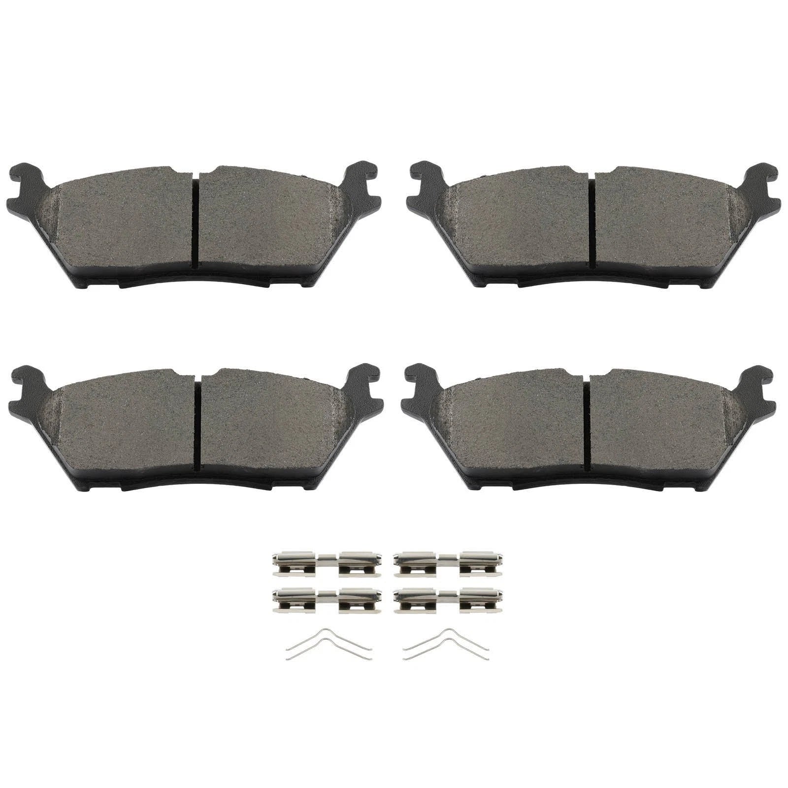 Front Ceramic Brake Pads Kit for Ford Expedition, F-150 Lightning (2022–2023)