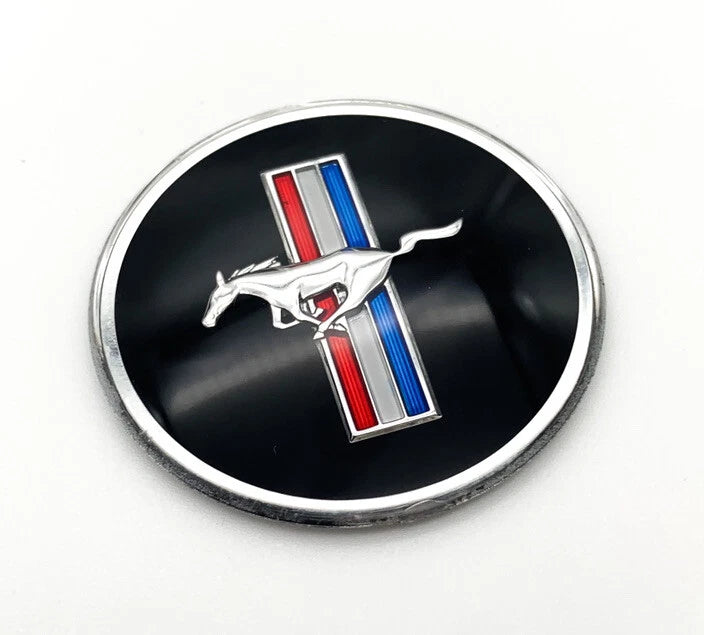 Dash Panel Emblem Decal Replacement for 1967-1968 Ford Mustang Deluxe Interior