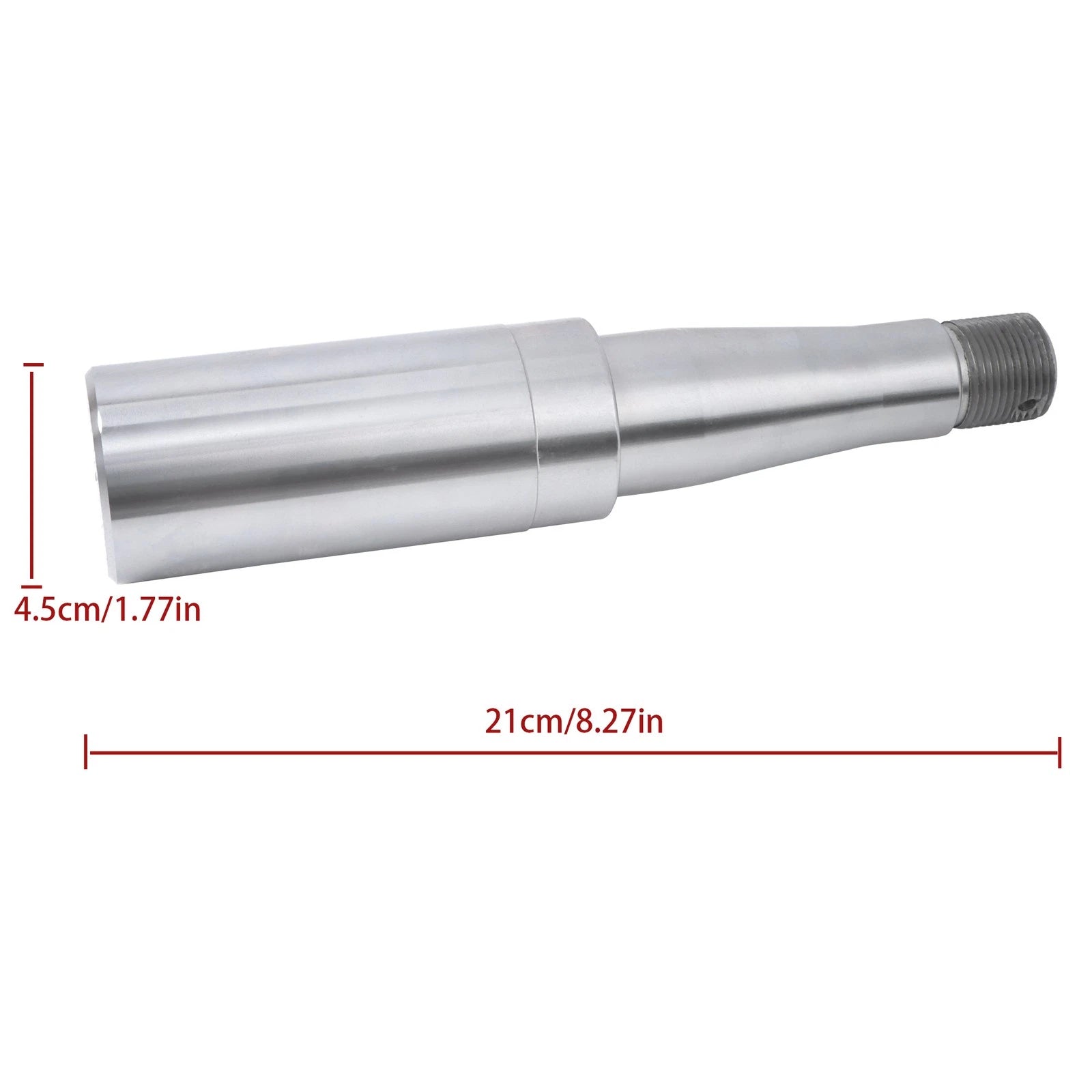 Round Spindle Shaft for 3500 lbs Trailer Axle (1-3/8 to 1-1/16 Inch)