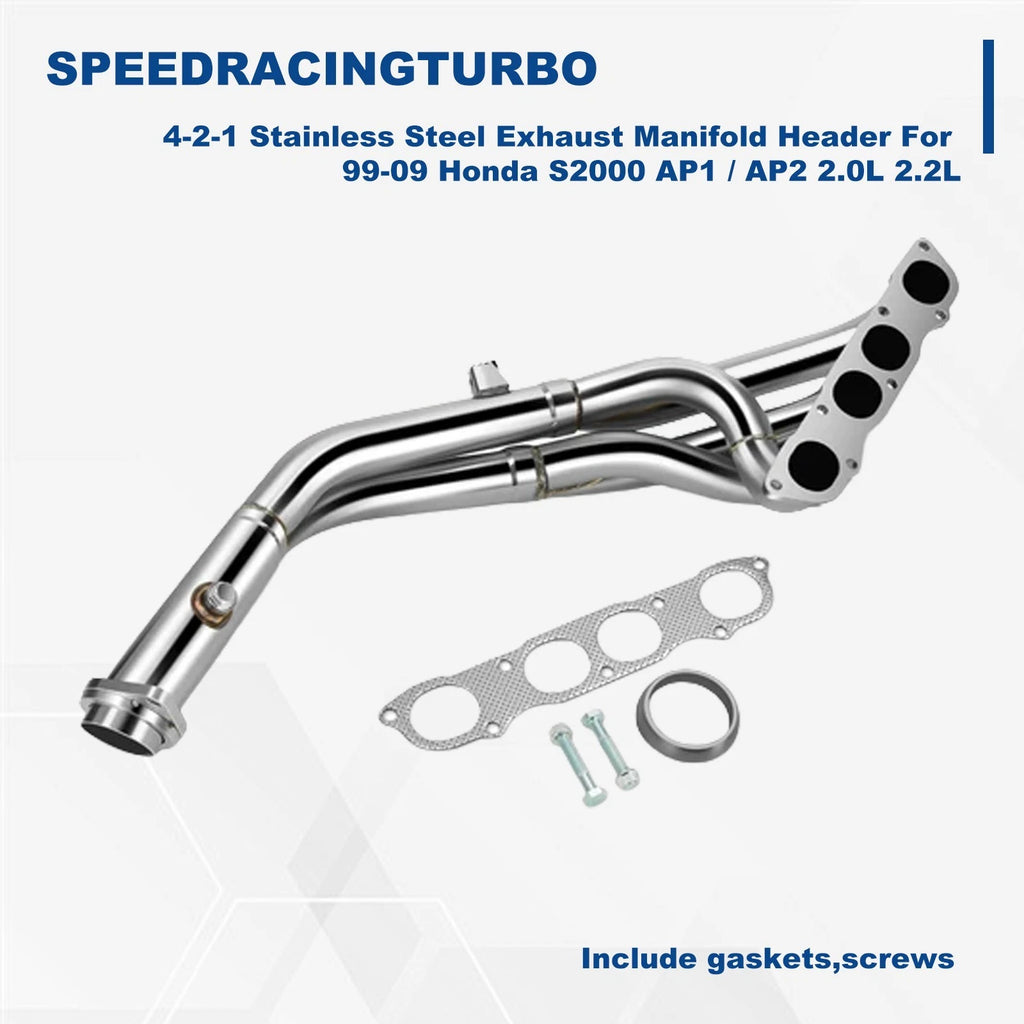 4-2-1 Exhaust Header Manifold for Honda S2000 (2000–2009)