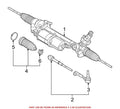 Steering Tie Rod Assembly for BMW (Genuine) (32106858672)