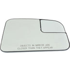 Passenger Mirror Glass for Ford Edge, MKX (2008–2011) with Blind Spot