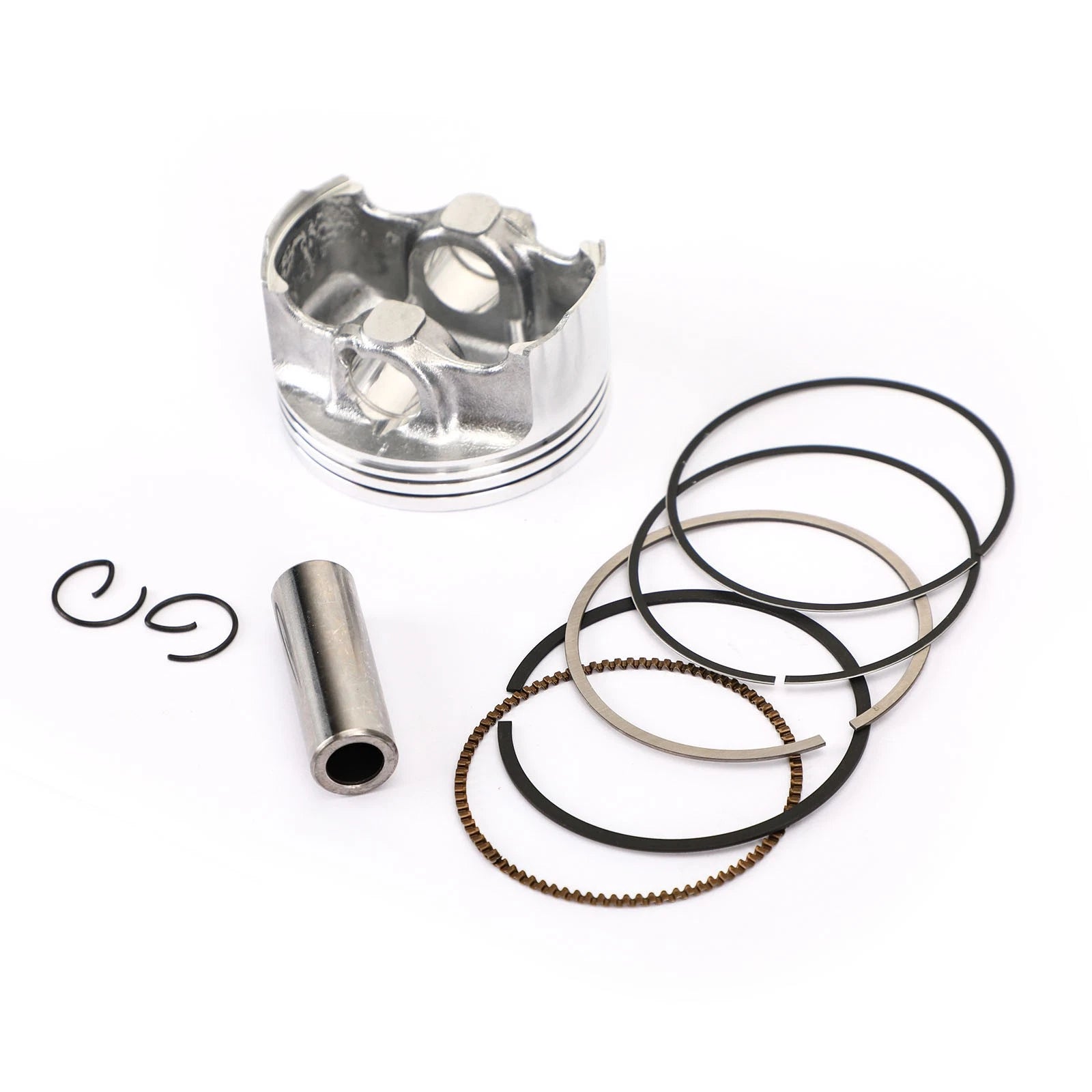 Piston Ring Pin Clip Kit for Yamaha YZF R15, FZ150 (Std Bore 57mm) 3C1-E1631-00