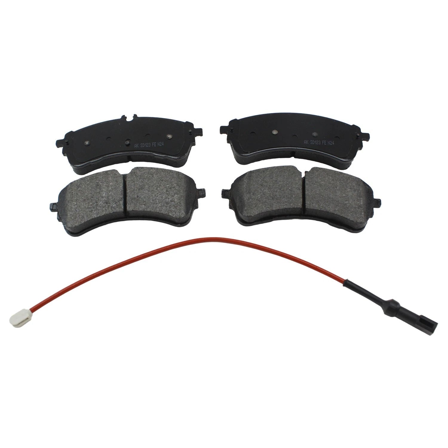 Set of 4 Akebono Severe Duty Rear Ceramic Disc Brake Pads for Ford Transit