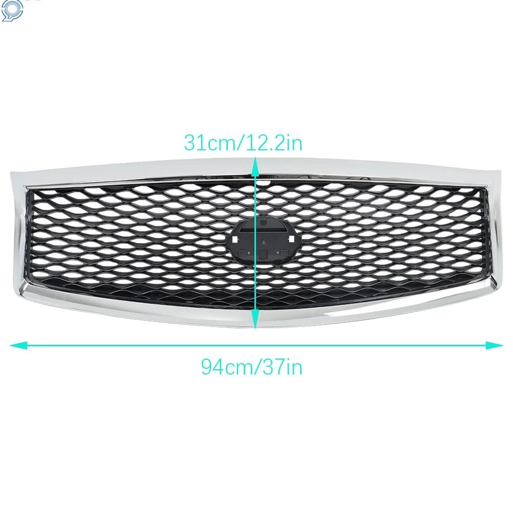 Front Bumper Grille for Infiniti Q70 Q70L (2015–2019) with Camera Option