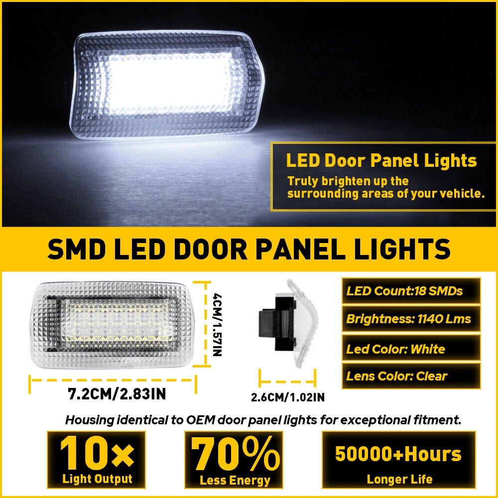 2X LED Door Courtesy Light for Toyota Lexus GS-Series