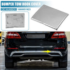 Tow Hook Cover Cap 1668851923 for Mercedes-Benz (Silver Tone)