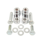 Chrome 1" Rear Lowering Kit for Harley Sportster 883 1200 XL (2005–2017)