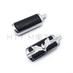 Pair Eagle Foot Pegs for Harley Touring (Male Peg Mount)