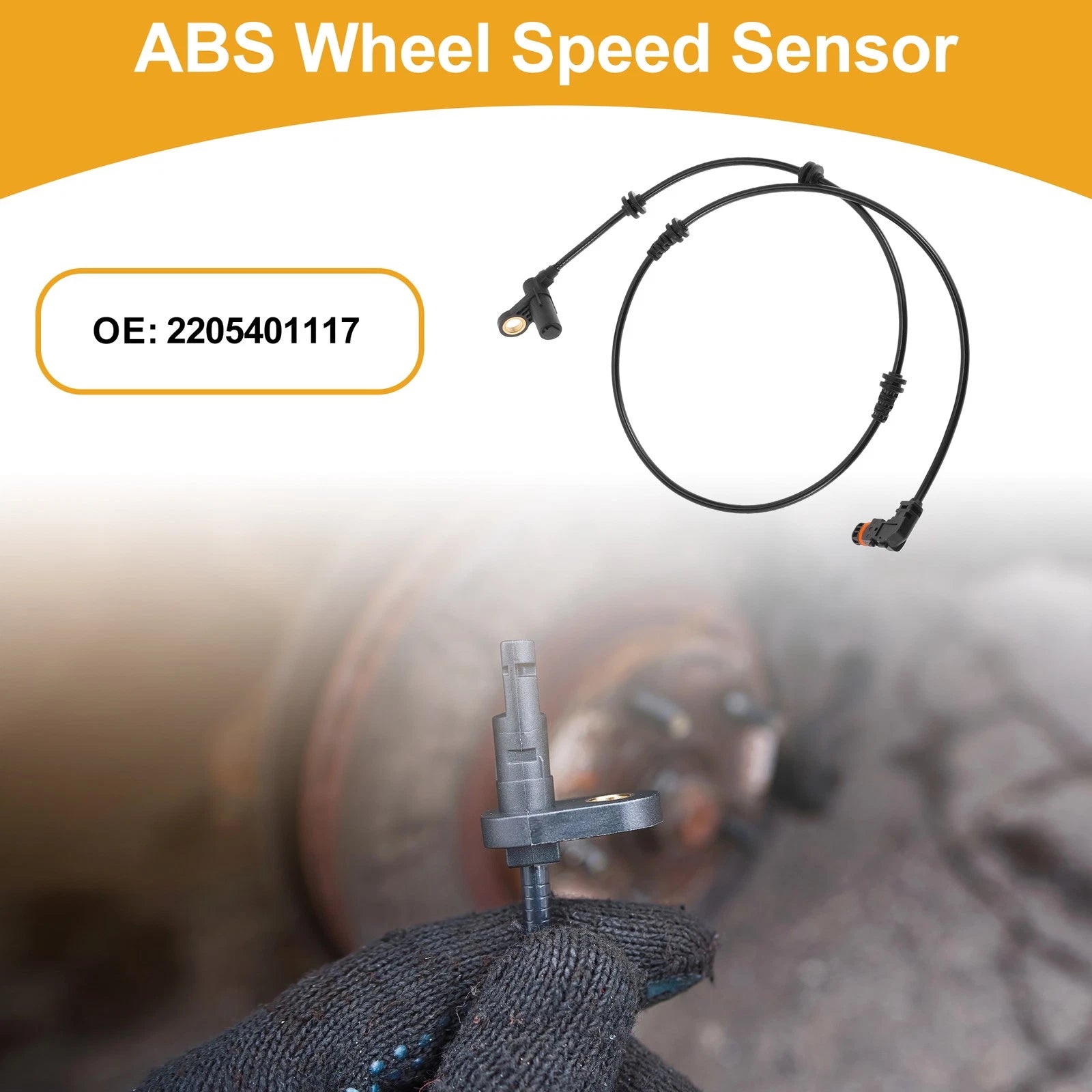 ABS Wheel Speed Sensor No. 2205401117 for Mercedes-Benz S430 (1999–2006)