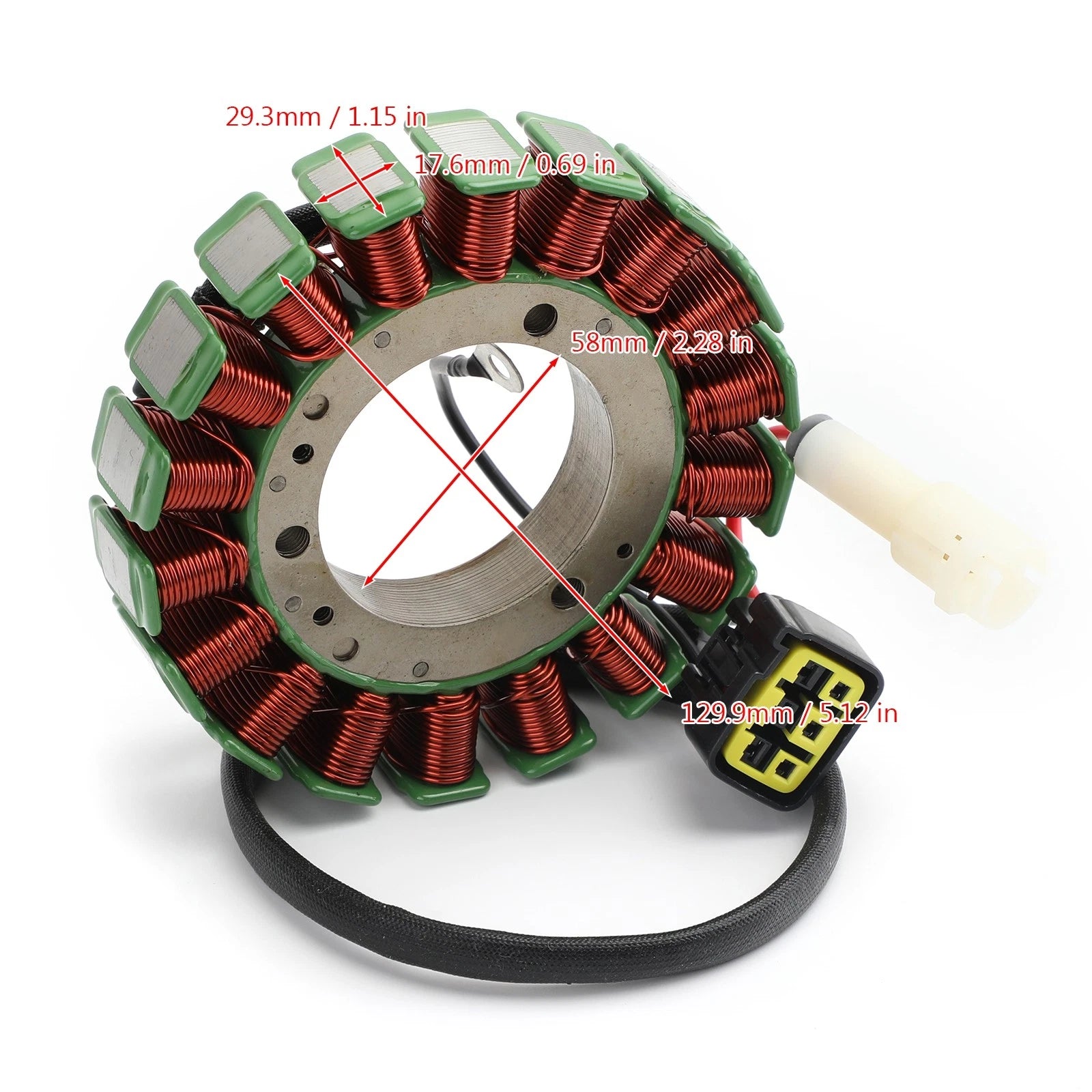 Stator Generator for Yamaha 115HP 4-Stroke Outboards (F115 FL115A 2000–2013)