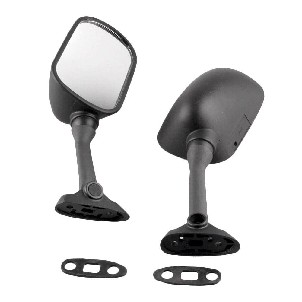 Left Right Rearview Mirrors for Suzuki GSXR 600 750 1000 (2001–2002) Black