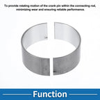 Set of 8 Connecting Rod Bearings No.2306027900 for Hyundai Tucson (2004–2010)