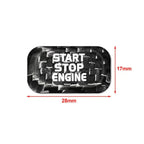 Carbon Engine Start Stop Button Sticker for Volvo V40 V60 S60 S80 XC60