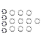 Footpeg Bolts Nuts Kit for Yamaha Banshee 350 YFZ350 (1987–2006)