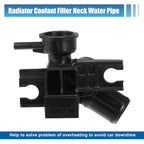 Engine Radiator Coolant Filler Neck for Hyundai Elantra, Kia (2011–2016)