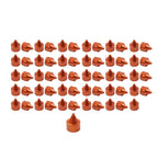 60x Red Engine Bolt Caps for Harley Softail Breakout Dyna Wide Glide (2012-2023)