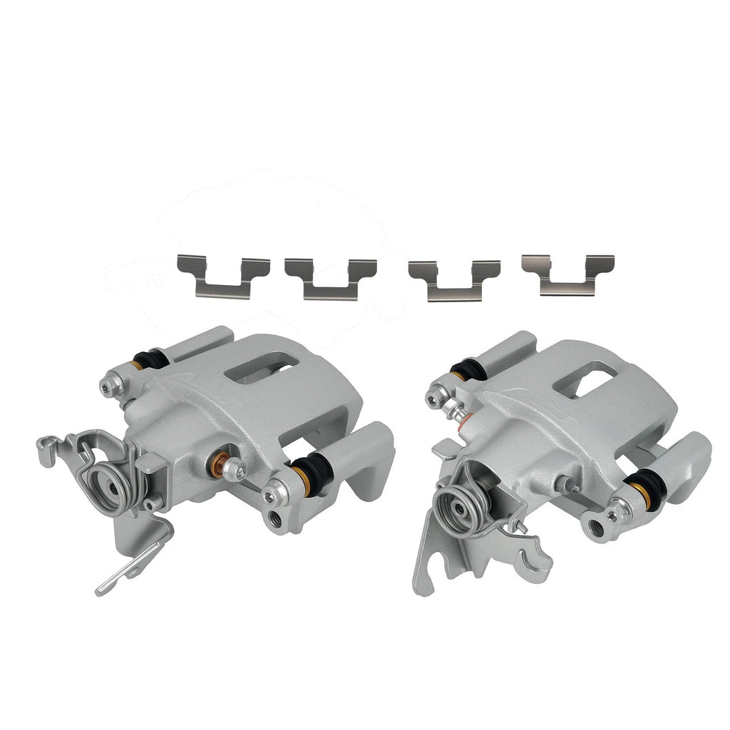 Left Right Brake Calipers for Ford Mustang GT V8 5.0L 2011-2014 with Bracket