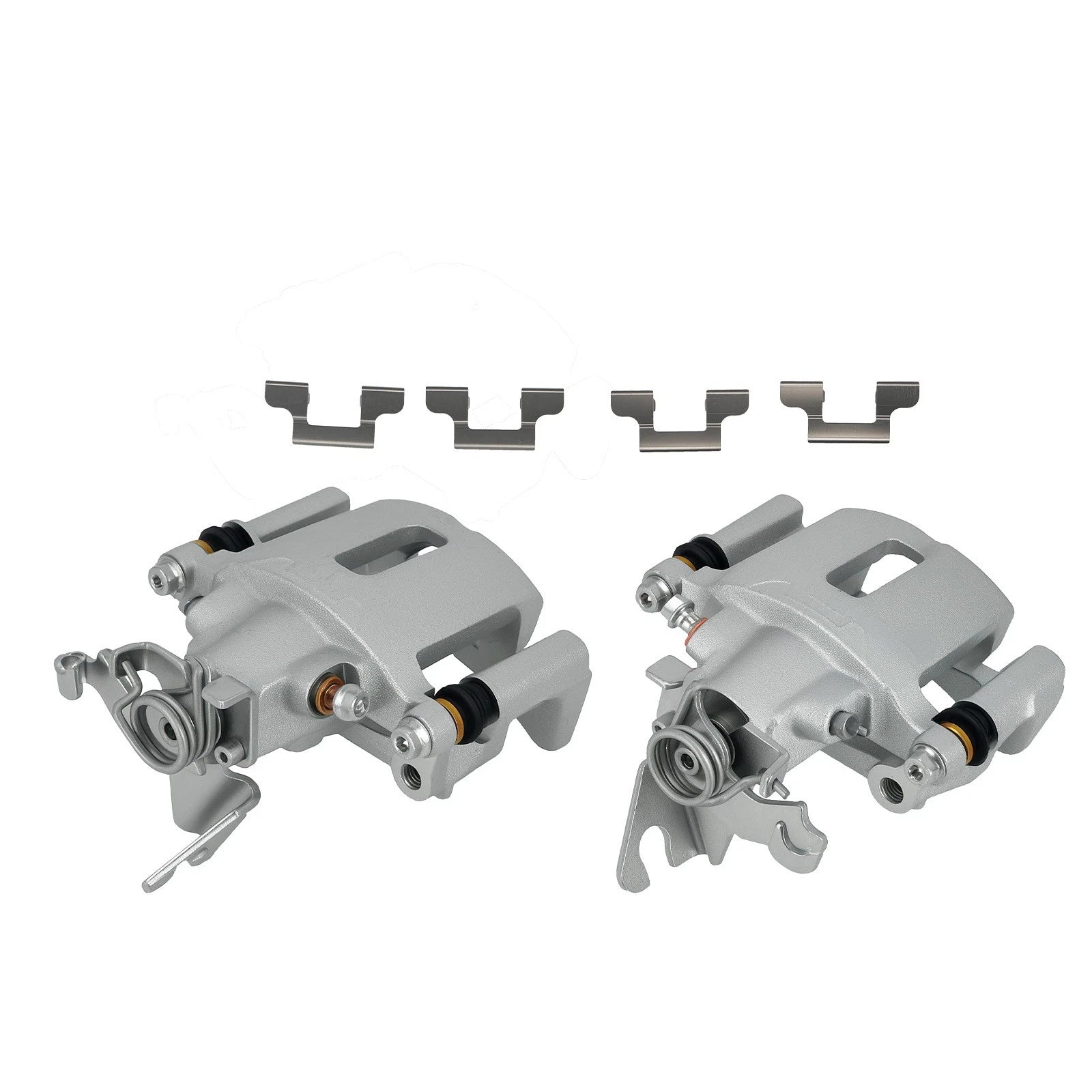 Left Right Brake Calipers for Ford Mustang GT V8 5.0L 2011-2014 with Bracket
