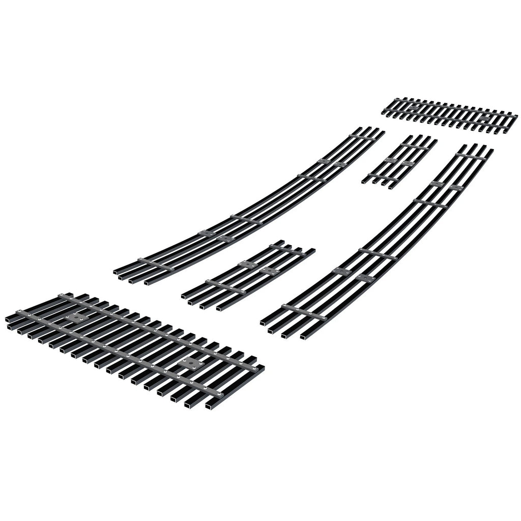 Stainless Black Billet Grille Insert for Ford F-250/550 SD (2008-2010)