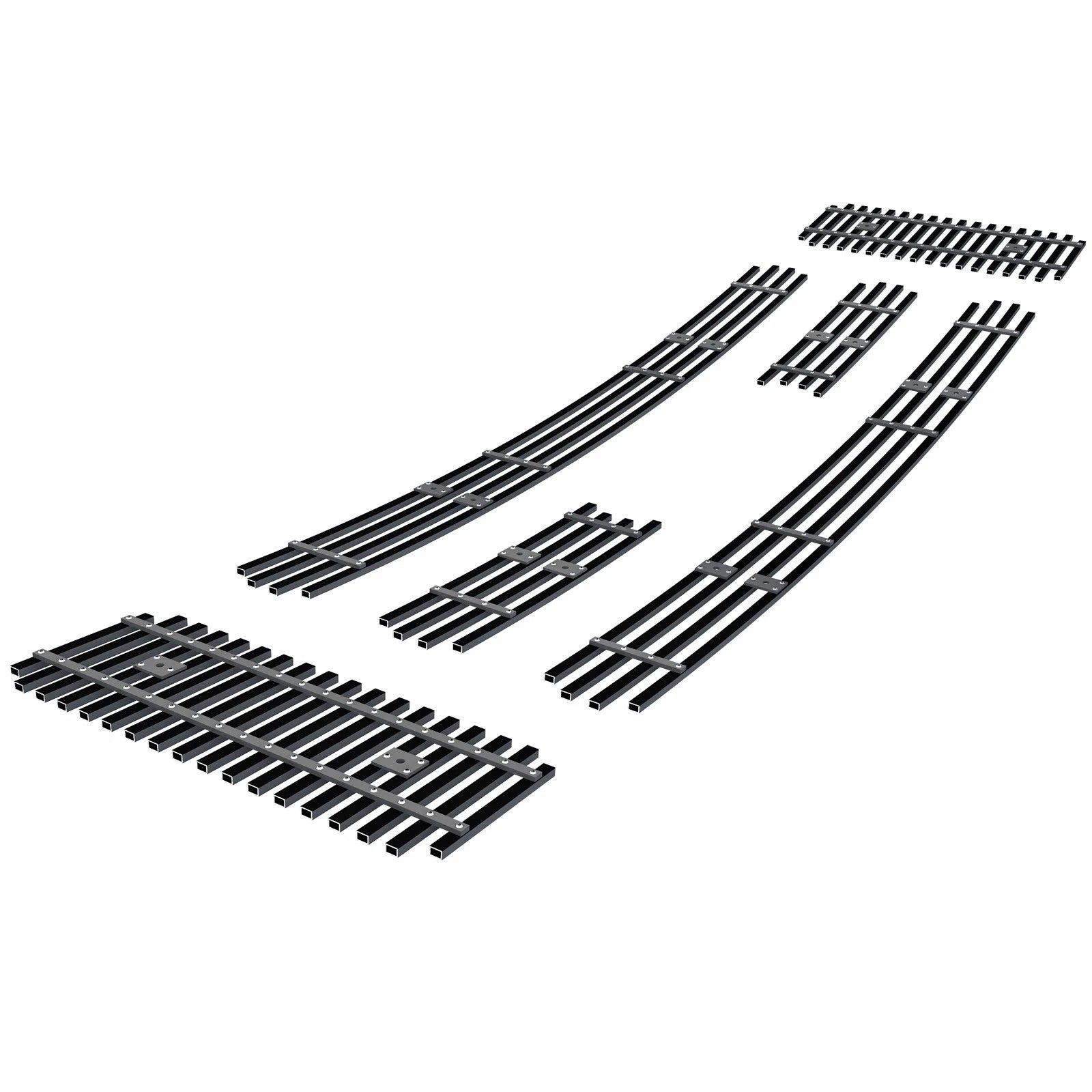 Stainless Black Billet Grille Insert for Ford F-250/550 SD (2008-2010)