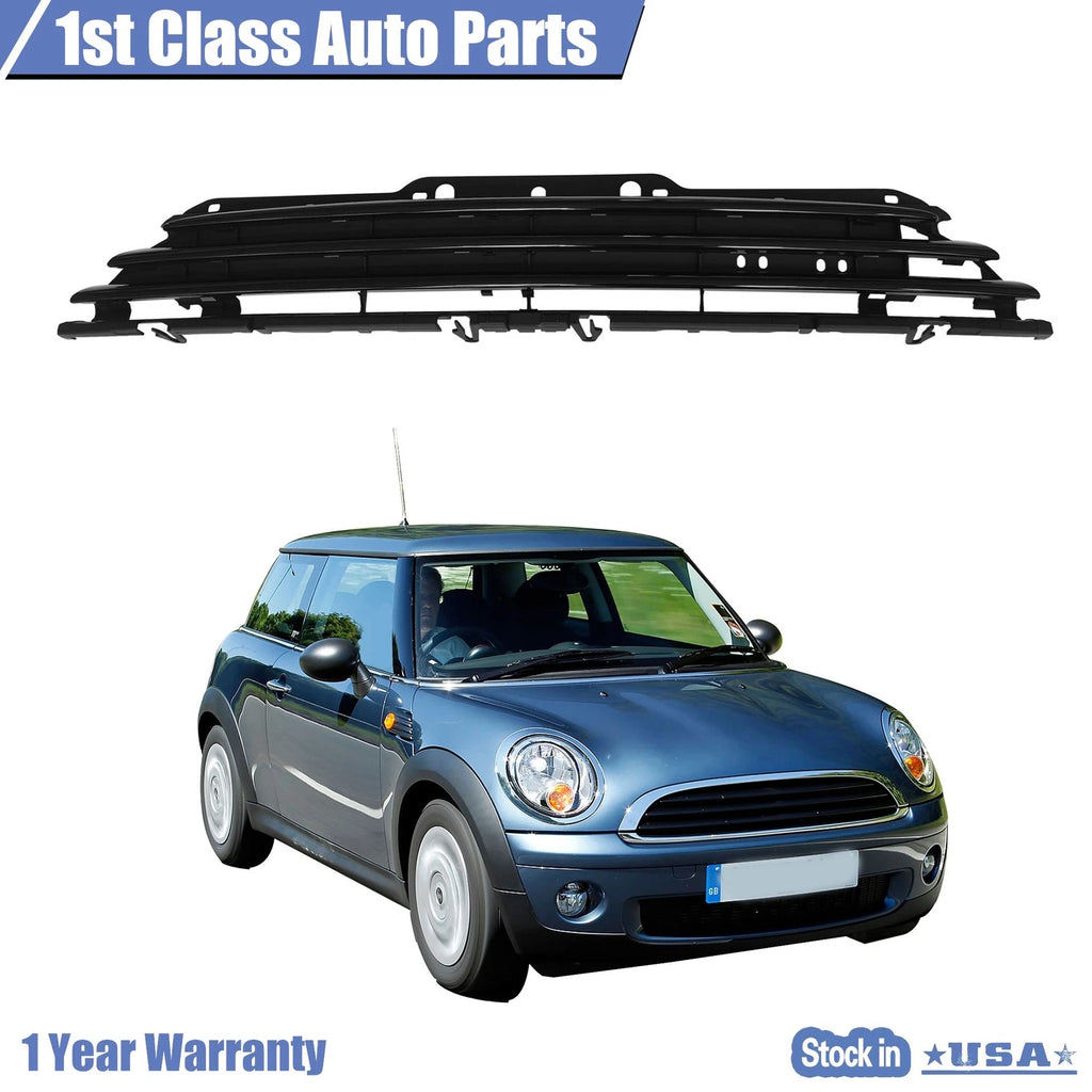 Glossy Black Hood Molding Grille for Mini Cooper (2011–2015)