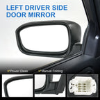 Driver Side Door Mirror for Honda Accord Coupe (2003-2007)