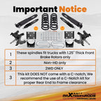 Lowering Kits for Chevy Silverado GMC Sierra C1500 (1988-1998) 2WD V8
