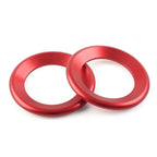 A Pillar Horn Ring Cover Red for Honda Civic 2016-2021 (2 Pcs)