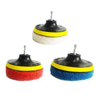 5X Nylon Power Scrub Pads for Drill Cleaning (Compatible with Most Drills)