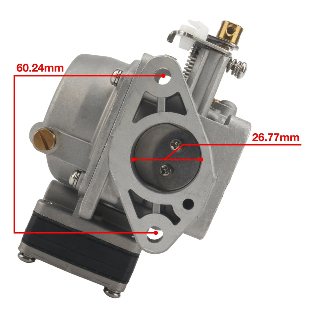 Carburetor for Mercury Mariner 2-Stroke 4-5 HP Outboard Engine (Year Range)