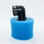 Air Filter Pod Cleaner for PIT Quad Dirt Bike ATV (35mm, 90 Degree)