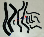 BLK Silicone Radiator & Heater Hose for Mitsubishi Eclipse Spyder GST/GSX (1995-1999)