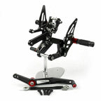 Aluminum Rearsets Footpegs for Yamaha YZF-R6 (2017–2020) Black T9
