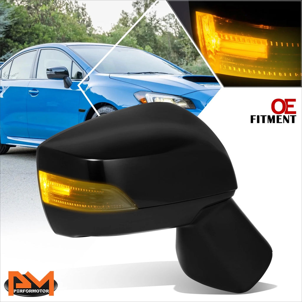 Power Heated Signal Blind Spot Side Mirror Right for Subaru WRX (2016–2021)