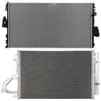 Aluminum Radiator & AC Condenser Cooling Kit for Hyundai Elantra (2011–2013)