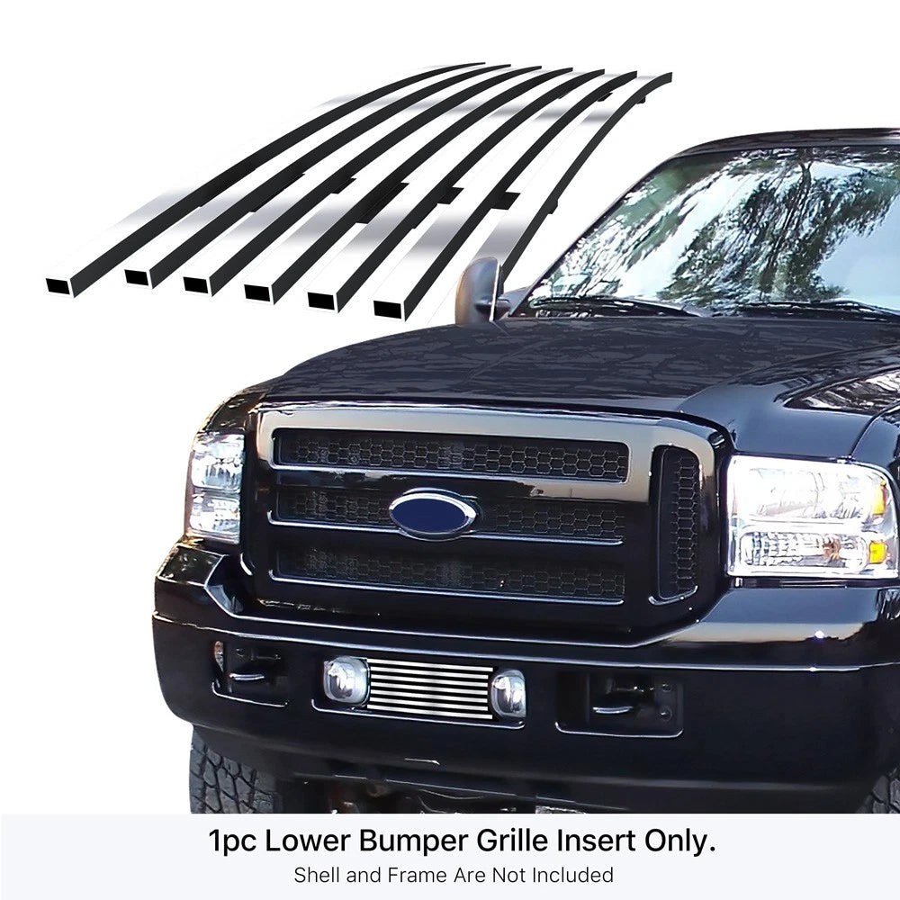 Bumper Billet Grille Insert for Ford F250/F350/F450/Excursion (2005–2007)