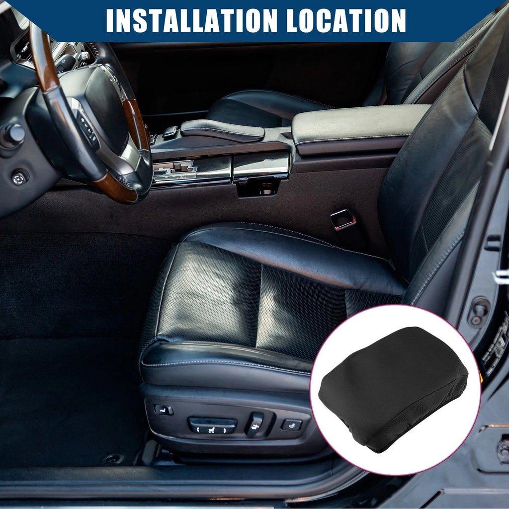 Center Console Armrest Cover for Ford Fusion (2010–2012) Neoprene Black