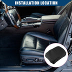 Center Console Armrest Cover for Ford Fusion (2010–2012) Neoprene Black