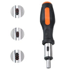 Ratchet Screwdriver Repair Tool 10-Point Alloy Steel Construction