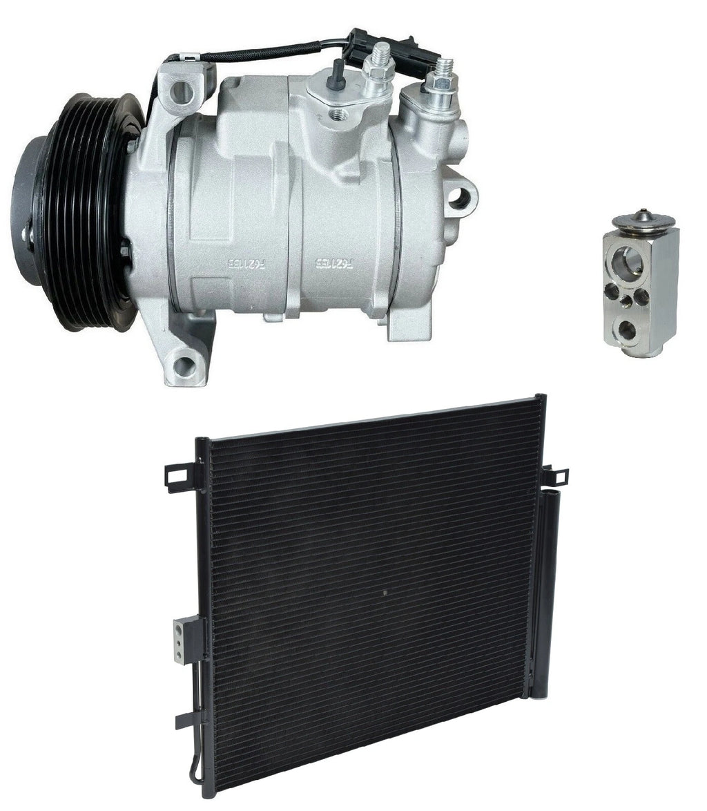 A/C Compressor Kit With Condenser for Dodge Durango 5.7L (2019–2024)