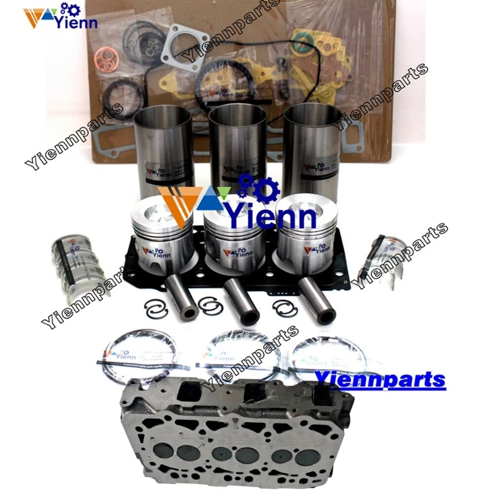 Cylinder Head Rebuild Kit for John Deere 3032E 3320 (3TNV88, 3TNV88C)