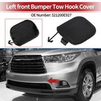 Tow Hook Cover Cap for Toyota Highlander (No. 521200E927) (2014–2019) Black