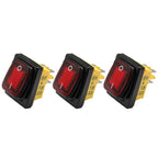 30A Heavy Duty Waterproof Rocker Switch for Cars and Boats